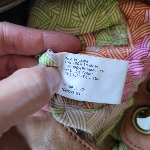 The Sak | Cute Brown Leather Braided Strap Shoulder Bag (OS) - Picture 15 of 16